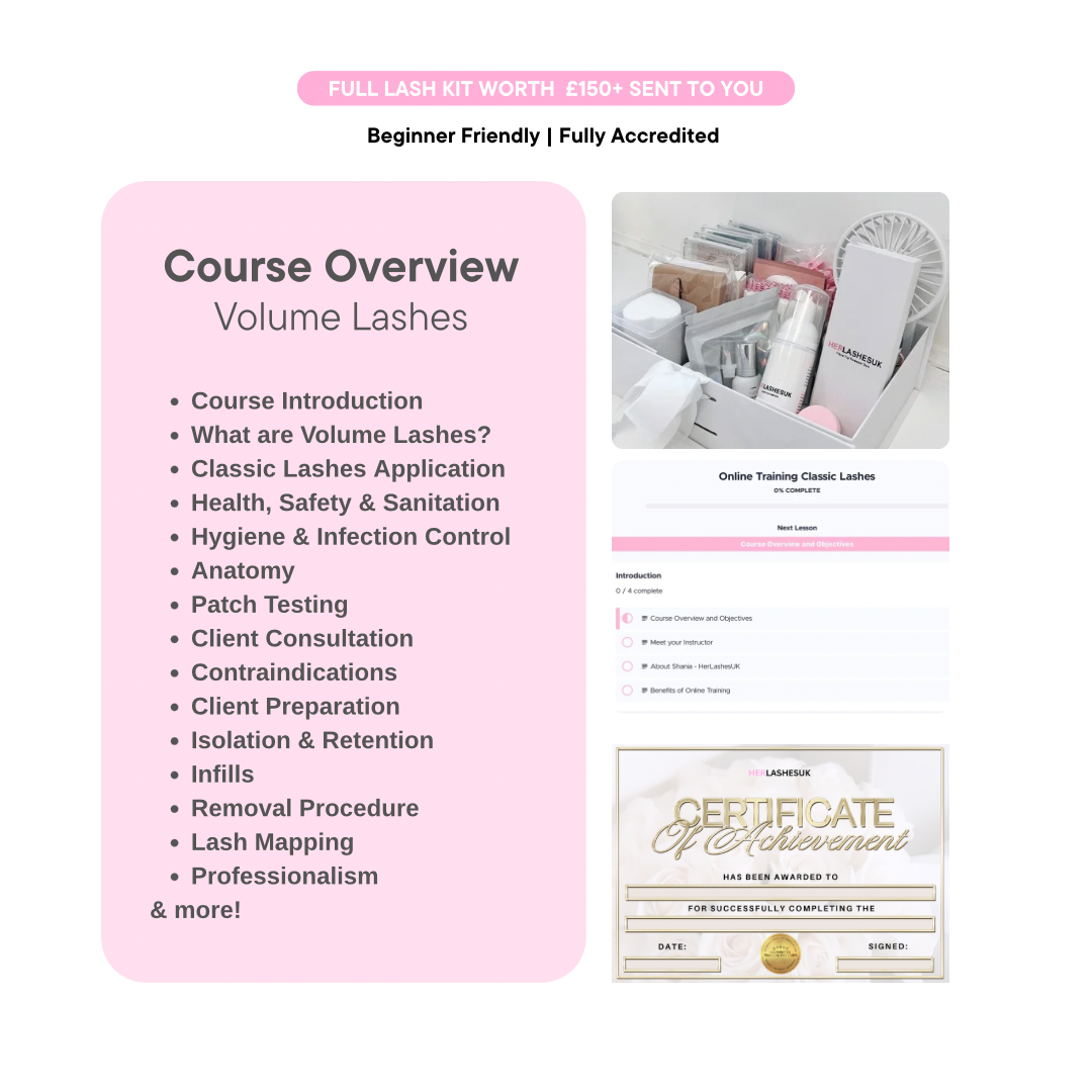 Online Course - Volume Lashes