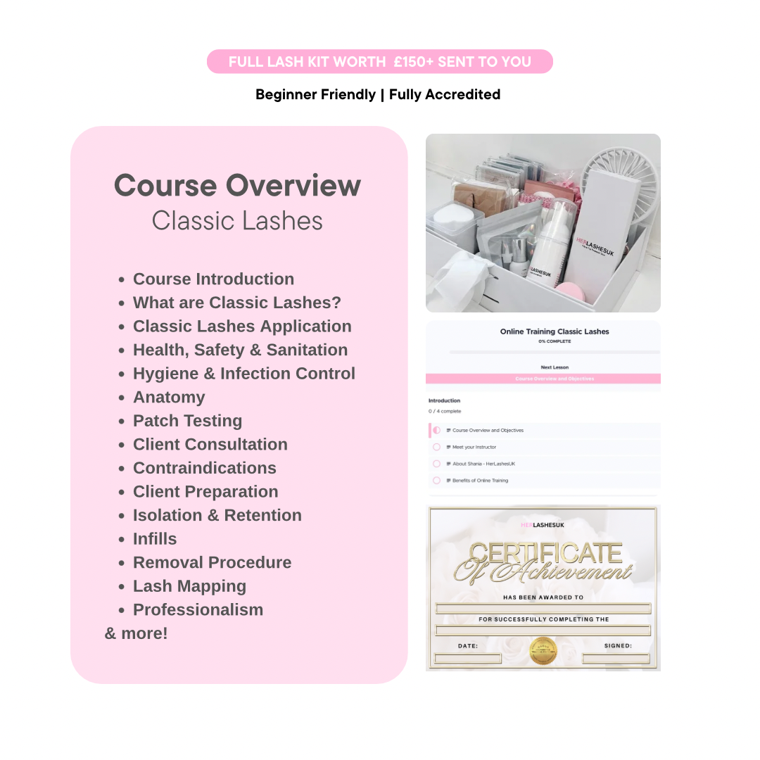 Online Course - Classic Lashes